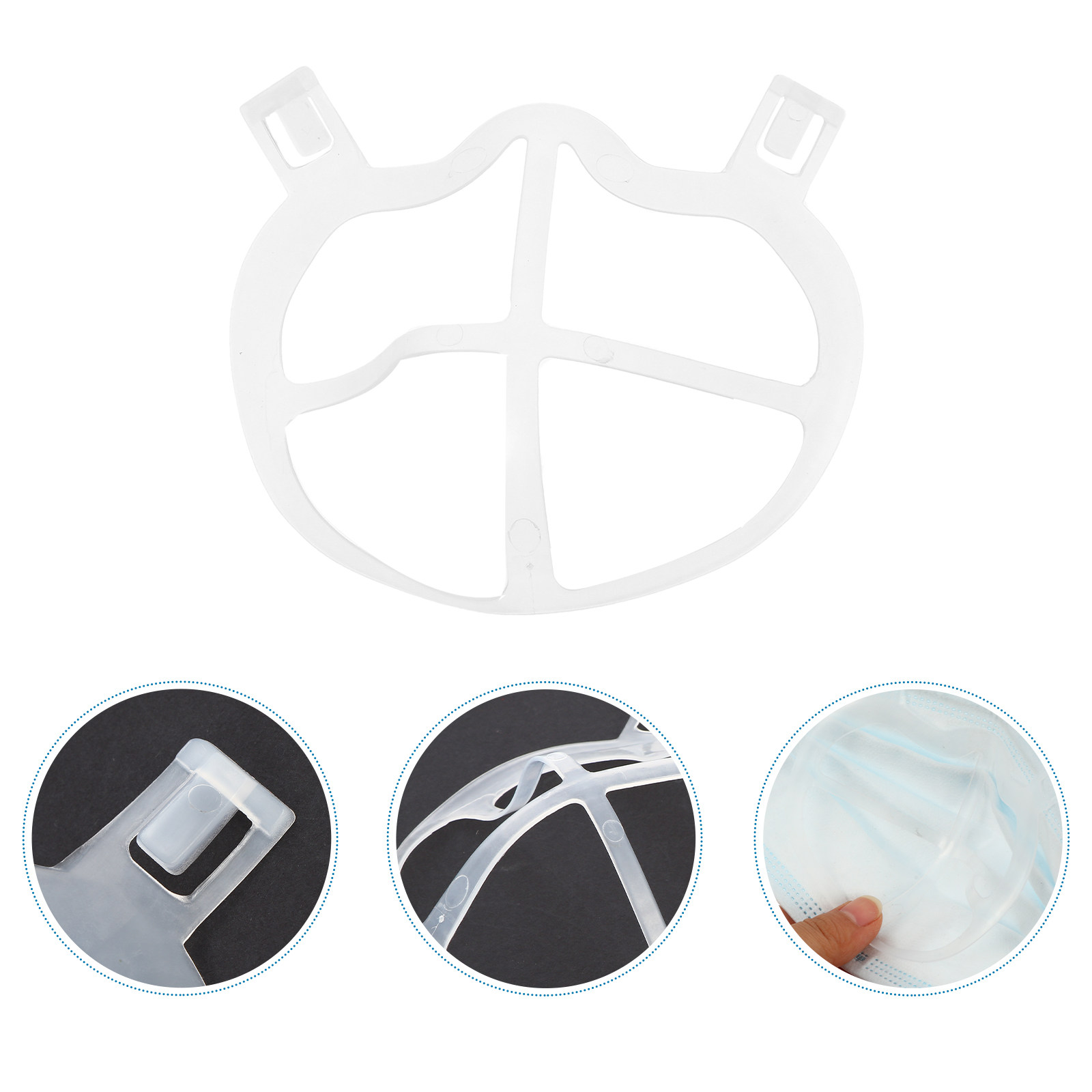 10 Stück Leichte Geruchlose Ma – Silicone Mask Bracket Bewertung und Preis